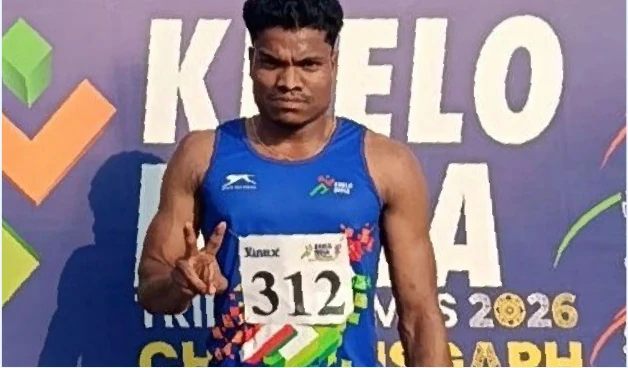 Shiv Kumar Soren at the National Tribal Games