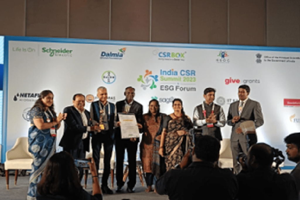 Dalmia Bharat CSR Impact Award Winner